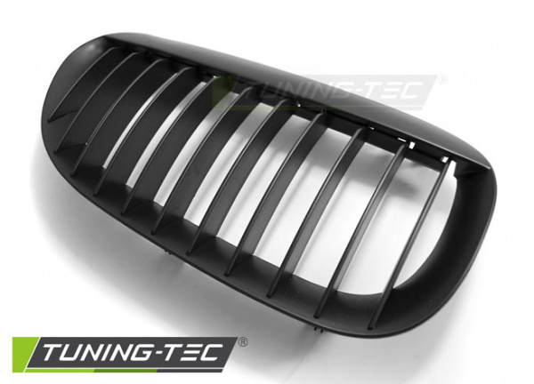 Upgrade Sportgrill Nieren für BMW 6er E63/E64 Coupe/Cabrio 02-10 matt schwarz